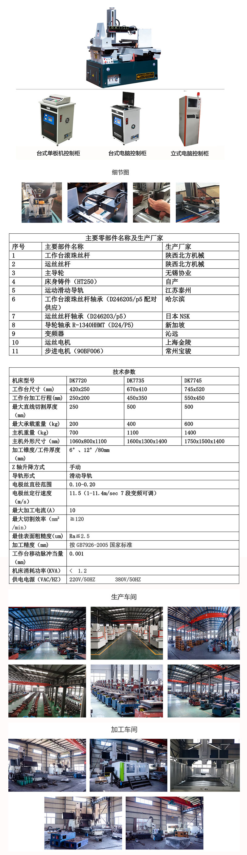 快走絲，DK7735快走絲線切割機(jī)床2